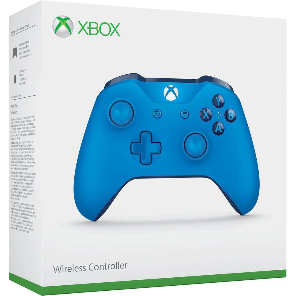 Xbox One Wireless Controller - Blue Image 1