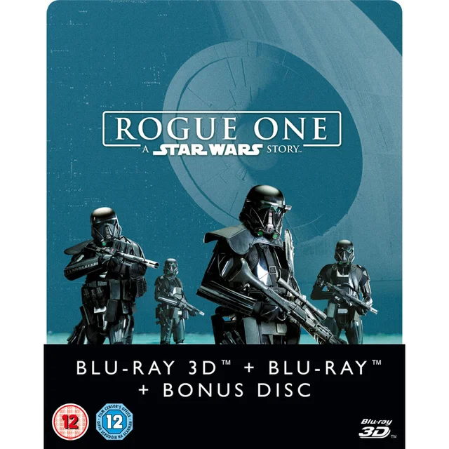 Rogue One: A Star Wars Story 3D (Includes 2D Version) Zavvi Exclusive Limited Edition Steelbook