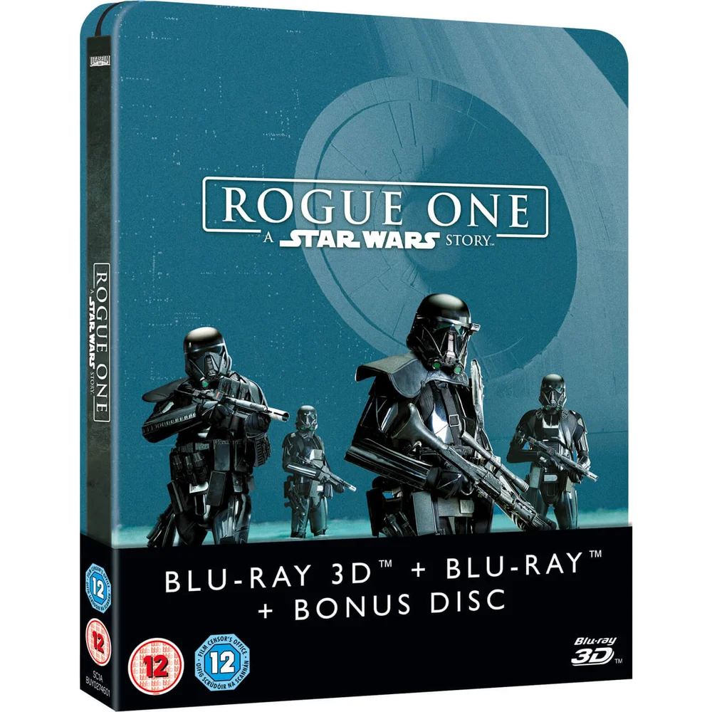 Rogue One: A Star Wars Story 3D (Includes 2D Version) Zavvi Exclusive Limited Edition Steelbook Image 1