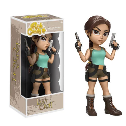 Tomb Raider Lara Croft Rock Candy Vinyl Figure Image 1