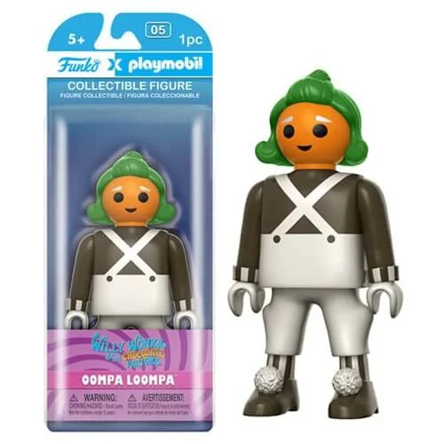 Funko x Playmobil: Willy Wonka - Oompa Loompa Action Figure Image 1
