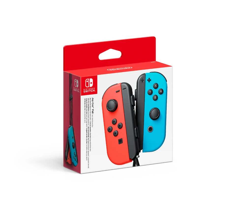 Joy-Con Pair (Neon Red/Neon Blue) Image 1