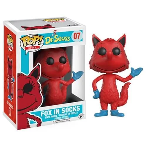 Dr. Seuss Fox In Socks Pop! Vinyl Figure Image 1