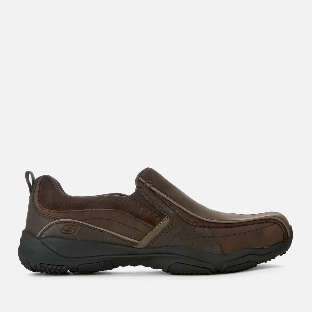 Skechers Men's Larson Berto Slip On Shoes - Dark Brown - UK 7/EU 41 - Brown Image 1
