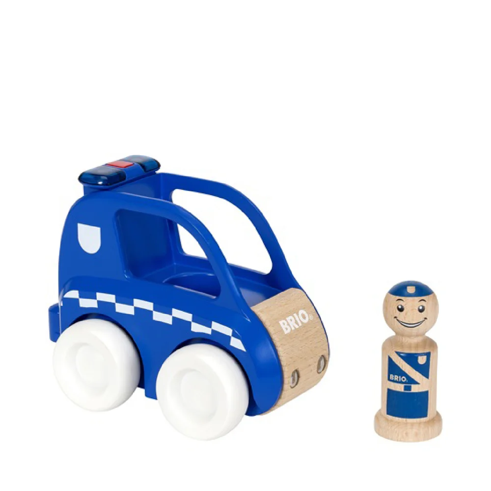 Brio Light and Sound Police Car Image 1