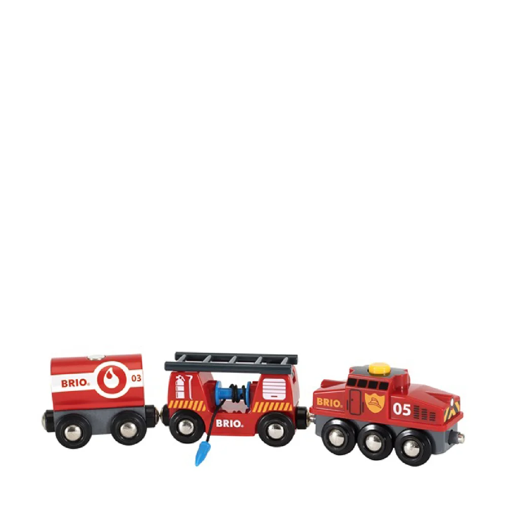 Brio Rescue Fire Train Image 1