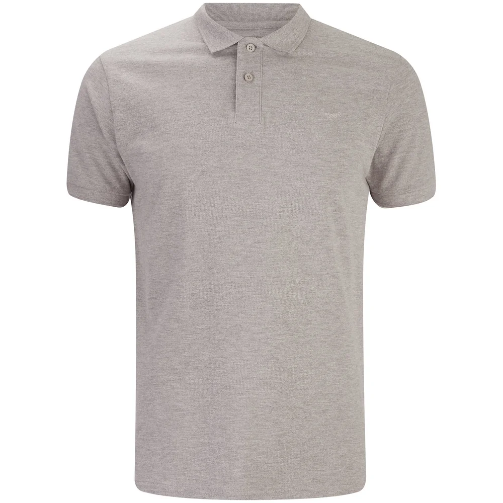 Threadbare Men's Kerman Polo Shirt - Grey - S - Grey Image 1