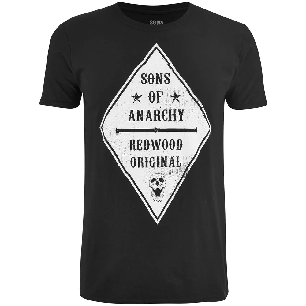 Sons of Anarchy Men's Skull Club T-Shirt - Black - S - Black Image 1