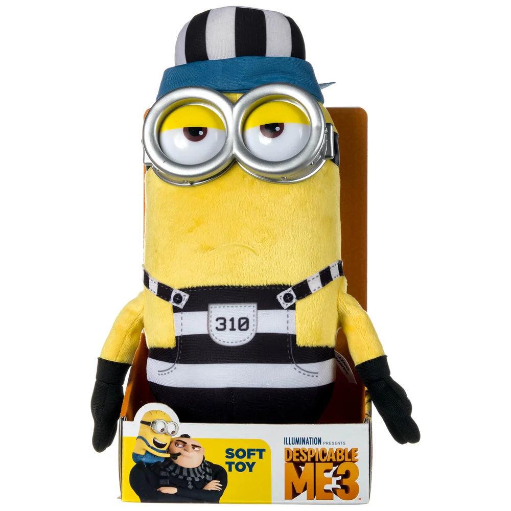 Despicable Me 3 Jail Tim Plush Toy - Medium Image 1