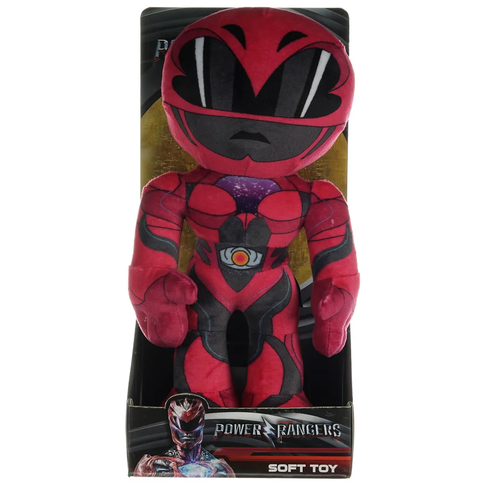Power Rangers Large Plush Toy - Red Image 1