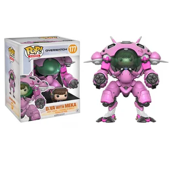 Overwatch D.Va with Meka 6-inch Pop! Vinyl Figure