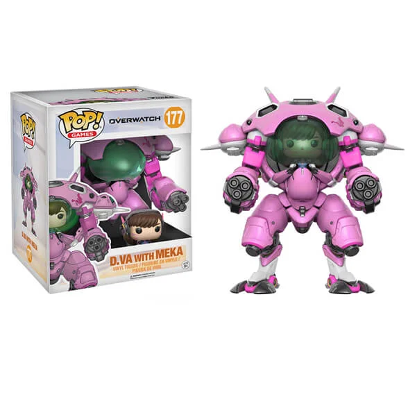 Overwatch D.Va with Meka 6-inch Pop! Vinyl Figure
