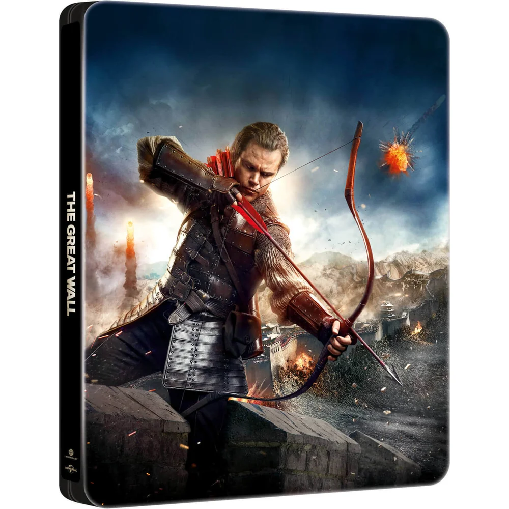 The Great Wall - Zavvi Exclusive 4K Ultra HD Steelbook (Includes 2D Blu-ray) Image 1