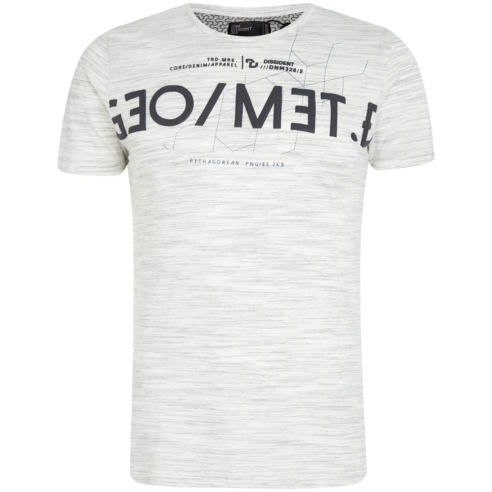 Dissident Men's Octagon T-Shirt - Ice Grey - S - Grey Image 1