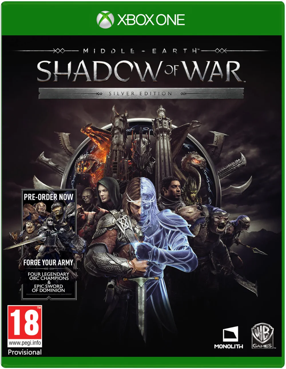Middle-Earth: Shadow of War Silver Edition Image 1