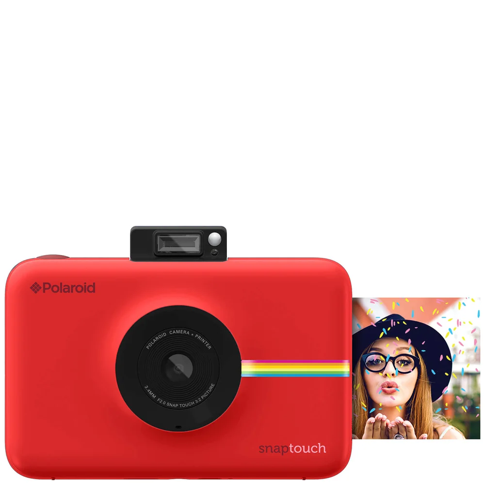 Polaroid Snap Touch Instant Digital Camera with LCD Touch Display - Red Image 1