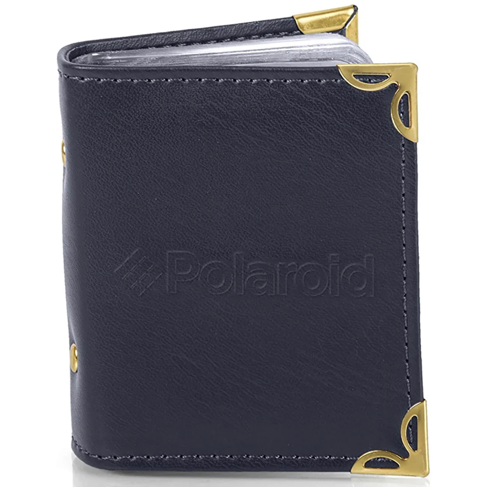 Polaroid Leatherette Photo Album (For 2x3 Inch Film/Paper) - Blue Image 1