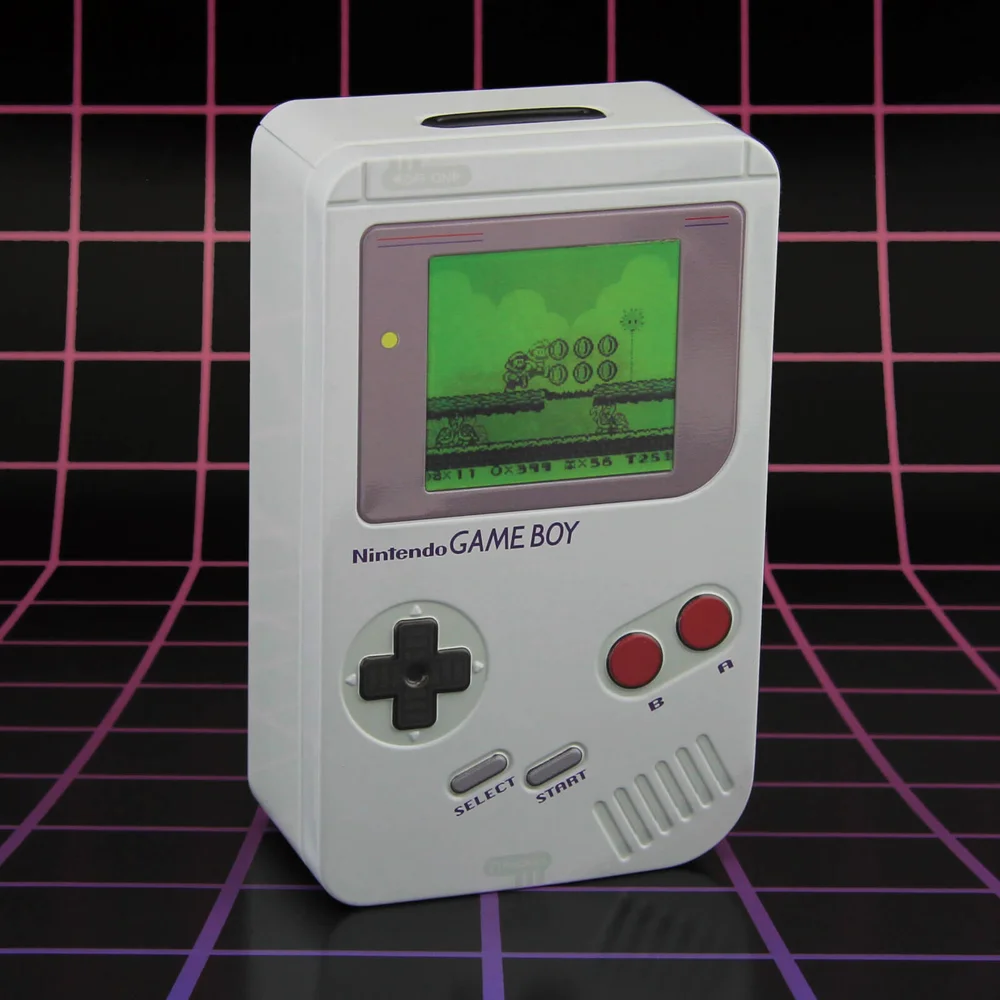 Nintendo Game Boy Tin Money Box - White Image 1
