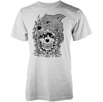 Abandon Ship Men's Skinned Fox T-Shirt - White
