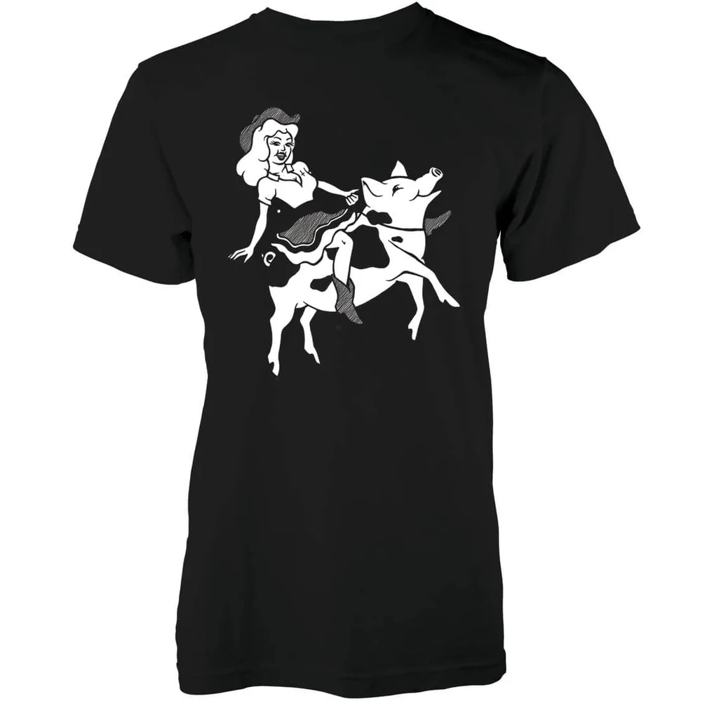 Abandon Ship Men's BRO-BQ Cook Out T-Shirt - Black - S - Black Image 1