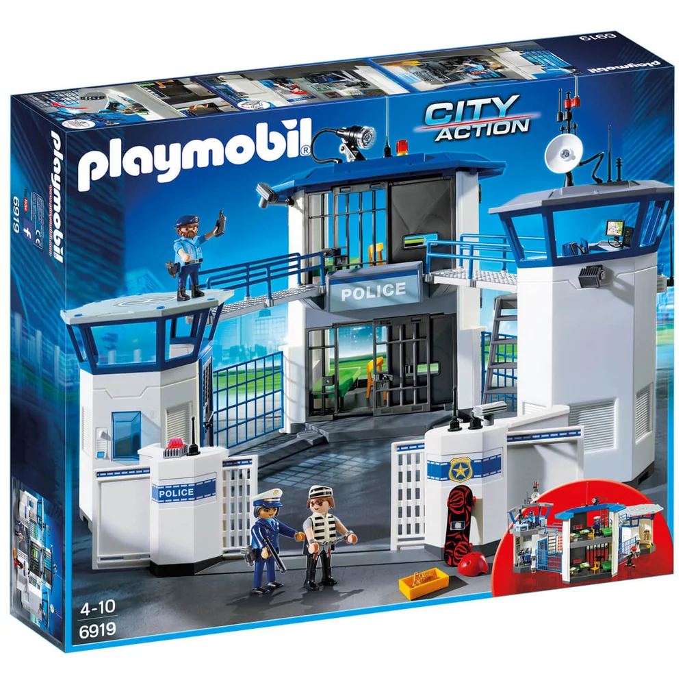 Playmobil City Action Police Headquarters with Prison (6919) Image 1