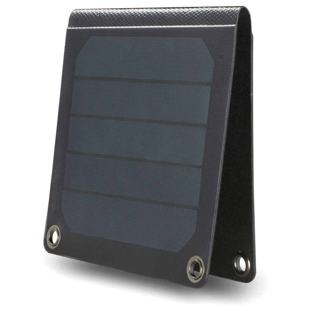 Foldable Solar Panel Charger - Black Image 1