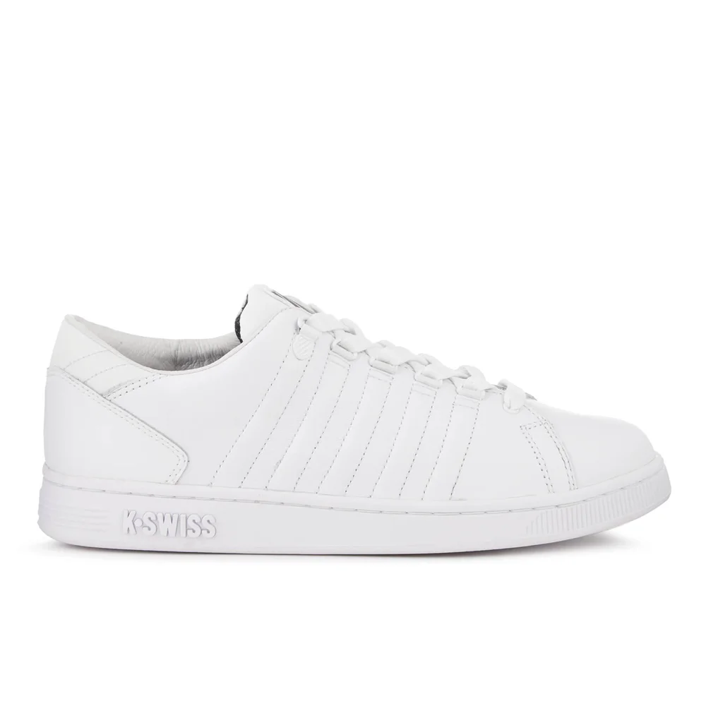 K-Swiss Men's Lozan III Tongue Twister Reflective Trainers - White/Black - UK 7/EU 41 - White Image 1