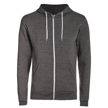 Advocate Men's Berkley Zip Through Hoody - Charcoal