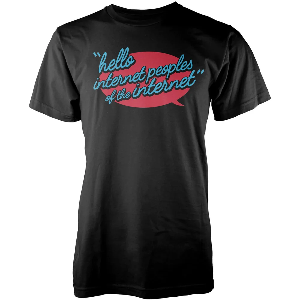 Taurtis Hello Internet Peoples Men's T-Shirt - S Image 1