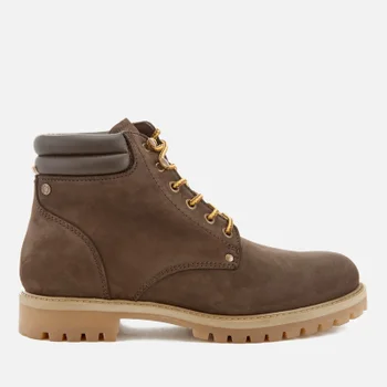 Jack & Jones Men's Stoke Nubuck Worker Boots - Java