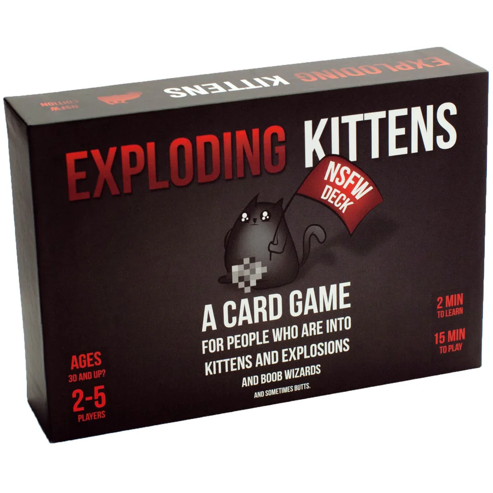 Exploding Kittens Card Game NSFW Edition Image 1