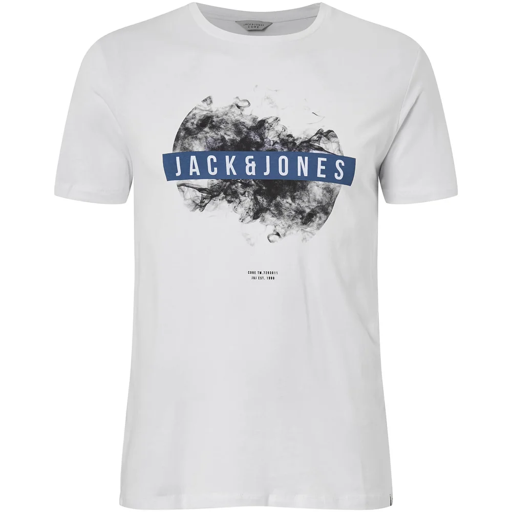 Jack & Jones Core Men's Atmos T-Shirt - White - S - White Image 1