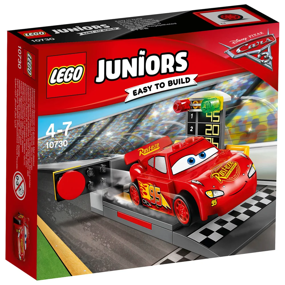 LEGO Juniors: Cars 3 Lightning McQueen Speed Launcher (10730) Image 1
