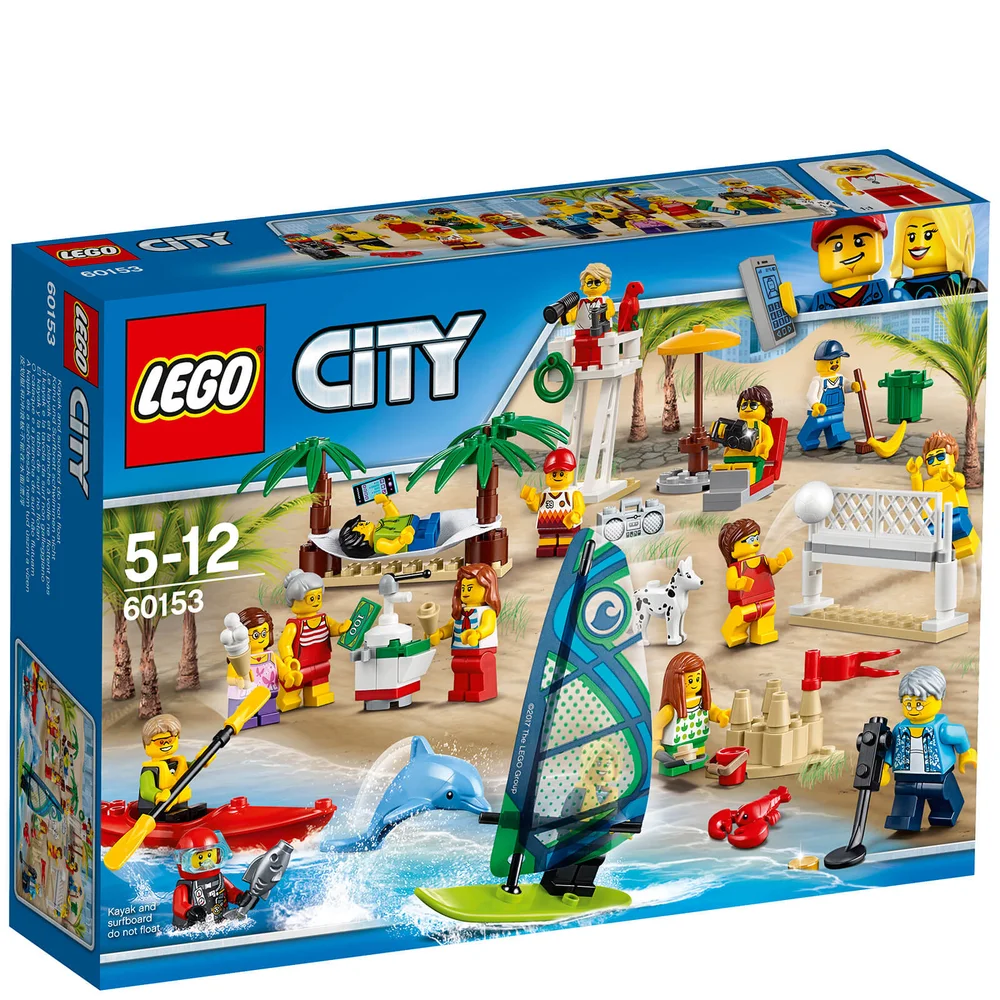 LEGO City: Town People Pack - Fun at the Beach (60153) Image 1