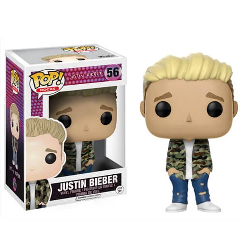Pop! Rocks Justin Bieber Pop! Vinyl Figure Image 1