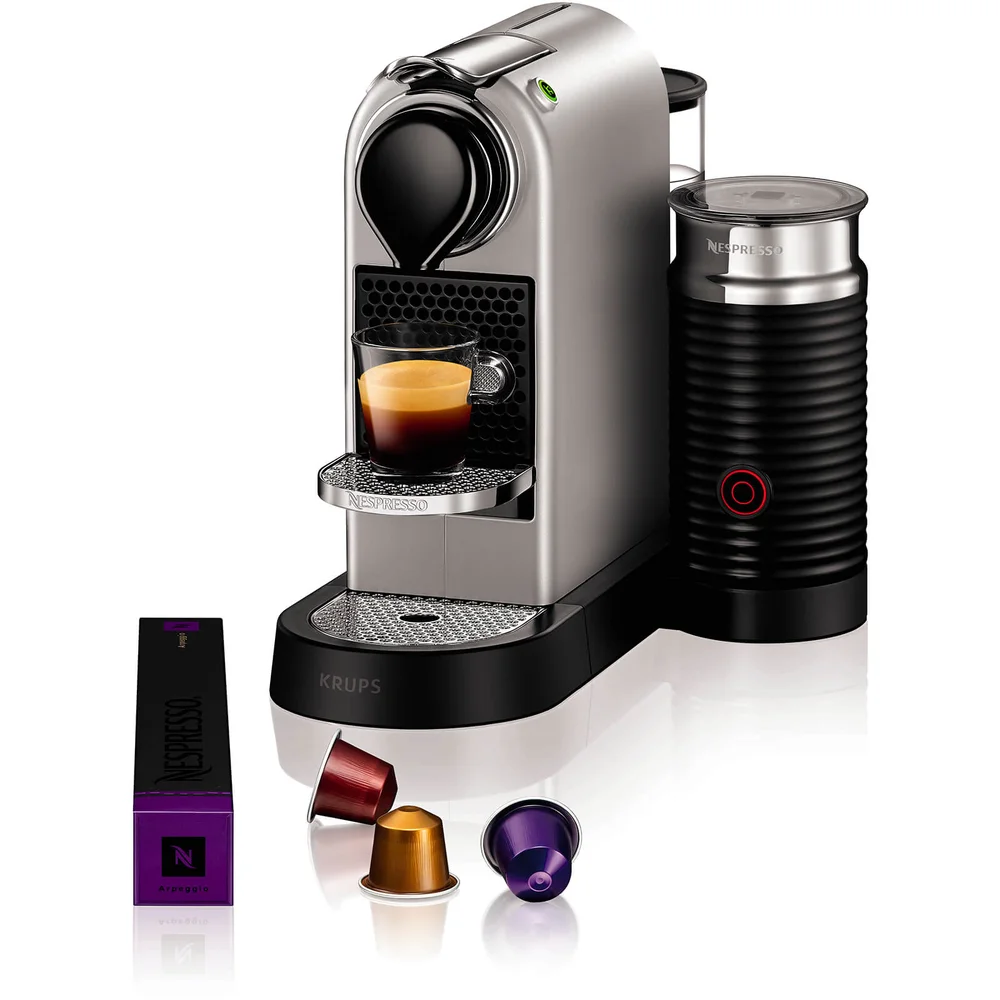 Nespresso by KRUPS XN760B40 Citiz & Milk Coffee Machine - Silver Image 1