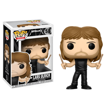 Metallica Lars Ulrich Pop! Vinyl Figure