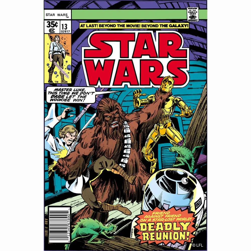 Star Wars Deadly Reunion Comic Canvas Wall Art Image 1