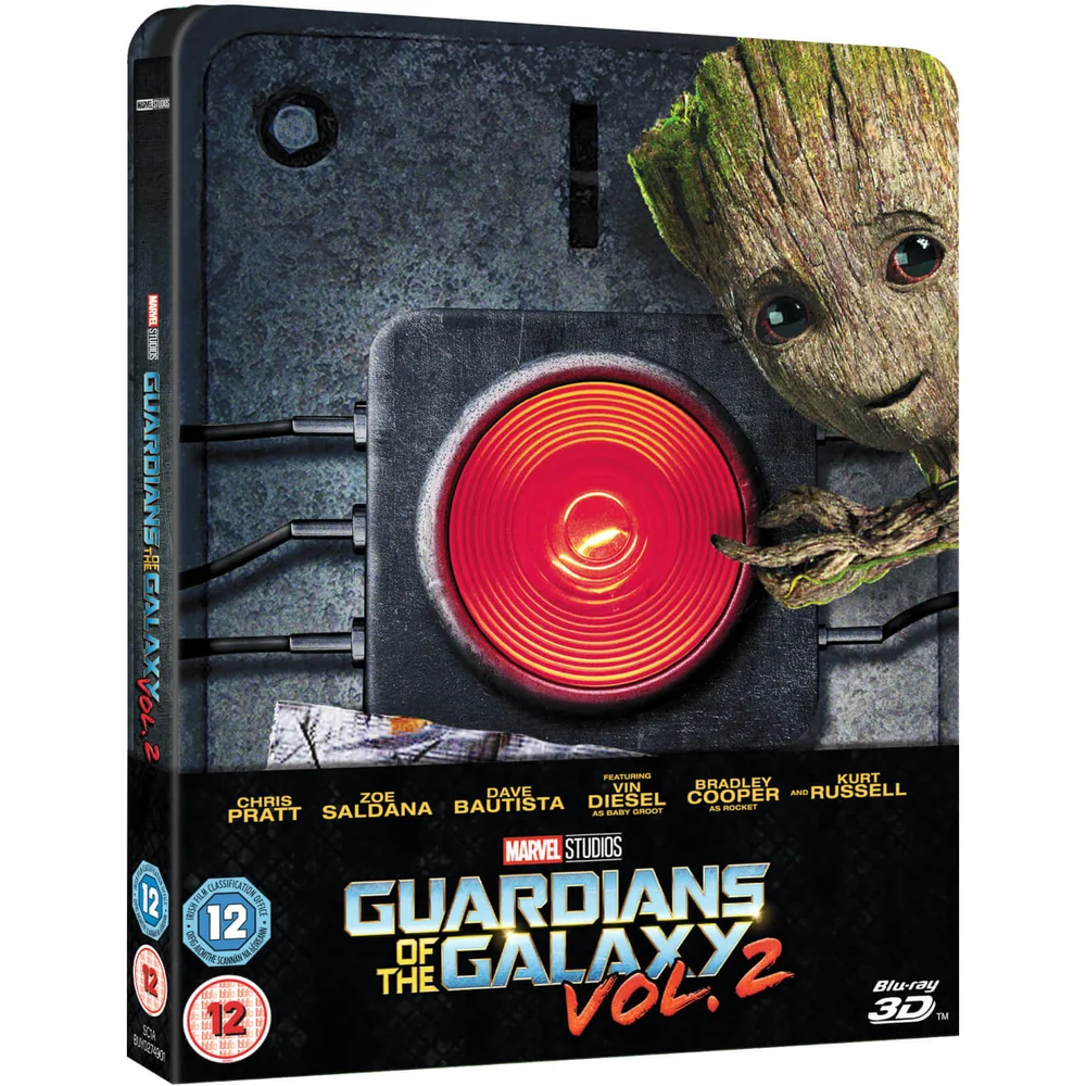 Guardians of the Galaxy Vol. 2 3D (Includes 2D Version) - Zavvi Exclusive Limited Edition Steelbook Image 1