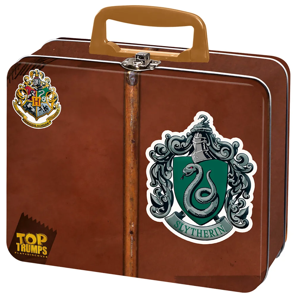 Top Trumps Collector's Tin Card Game - Harry Potter Slytherin Edition Image 1