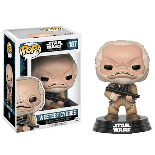 Star Wars Rogue One Wave 2 Weeteef Cyubee Pop! Vinyl Figure Image 1