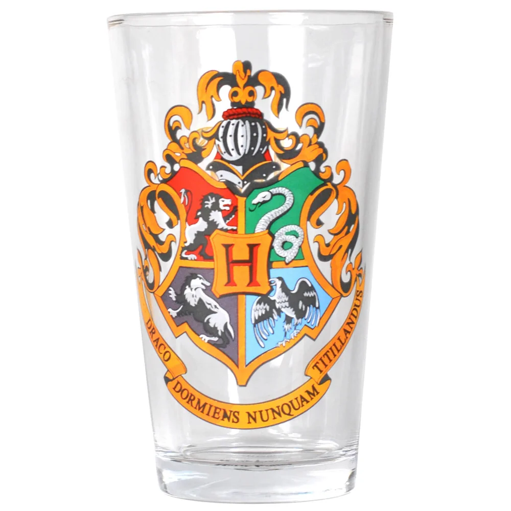 Harry Potter Hogwarts Large Glass in Gift Box Image 1