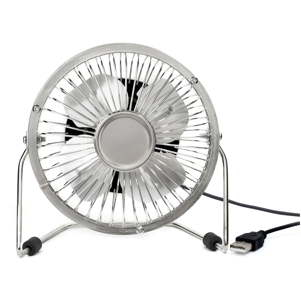 USB Fan - Silver Image 1