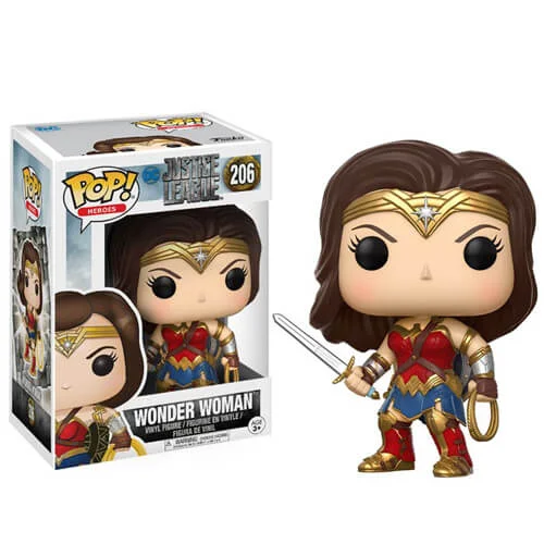 Justice League Wonder Woman Pop! Vinyl Figure Image 1