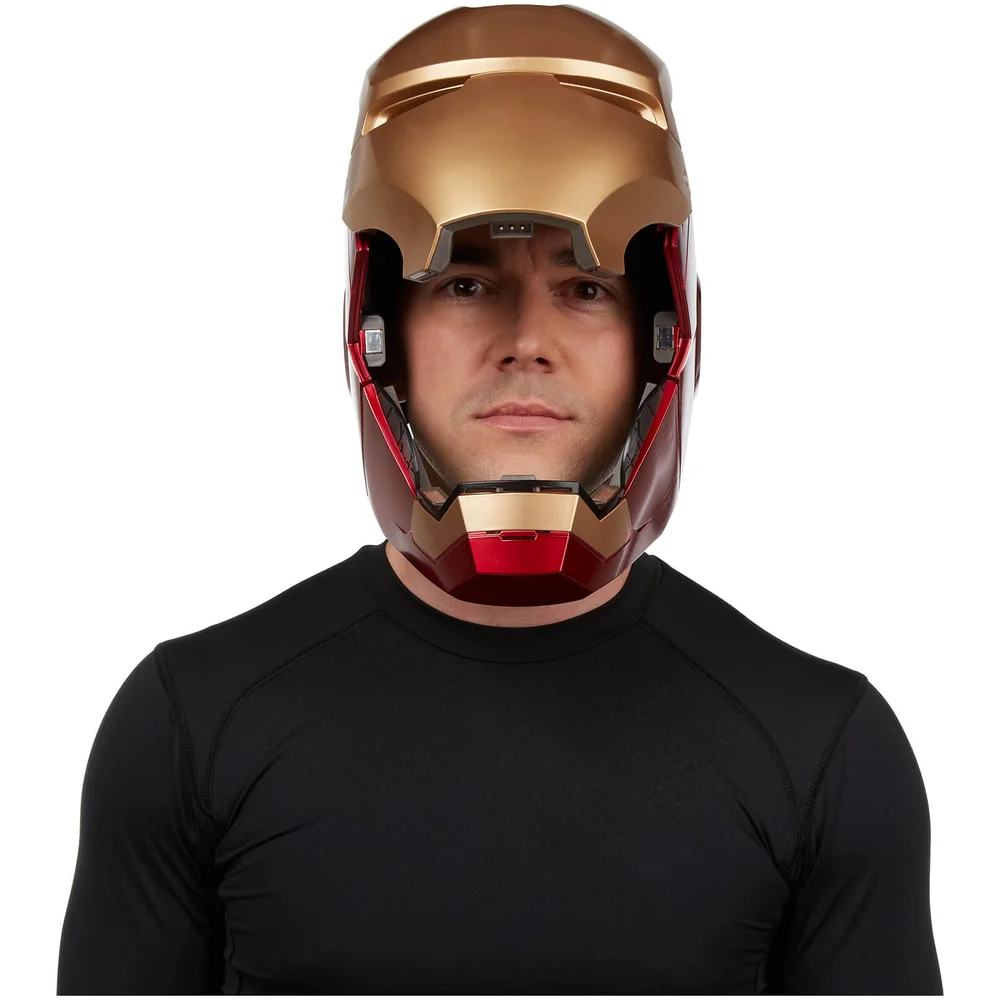 avengers marvel legends full scale iron man electronic helmet Costume Mask : Clothing, Shoes & Jewelry Avengers Marvel Legends Gear Life