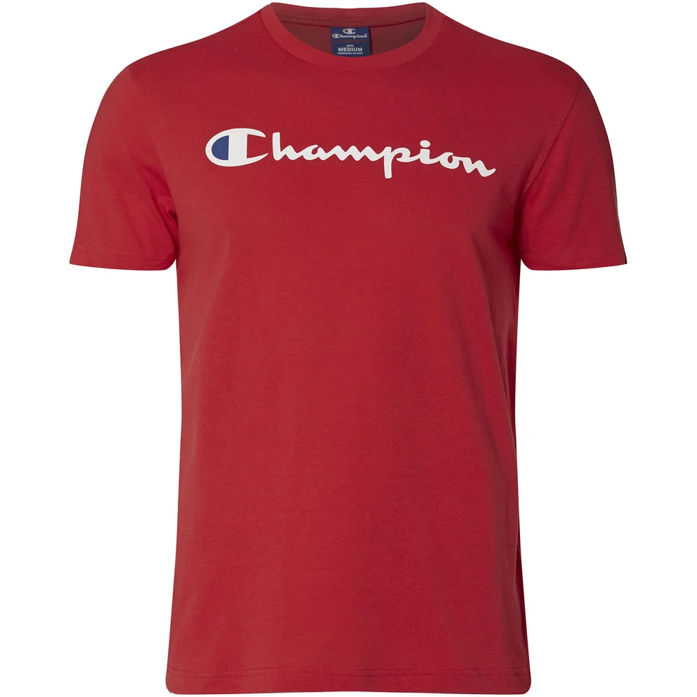 Champion Men's Logo T-Shirt - Red - S Image 1