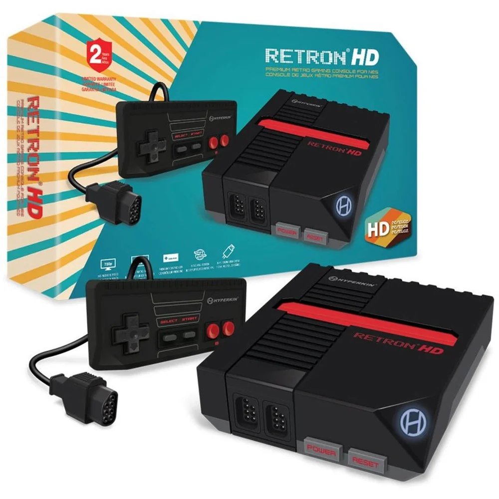 Hyperkin RetroN 1 HD Gaming Console - Black Image 1