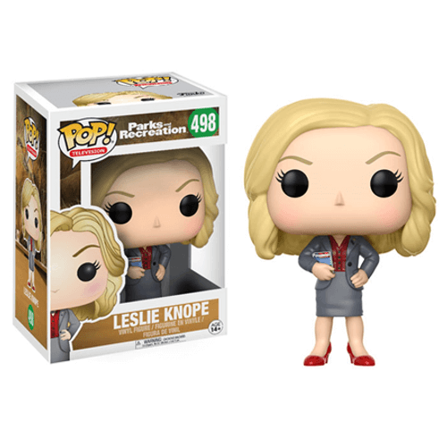 Parks & Rec Leslie Knope Pop! Vinyl Figure Image 1