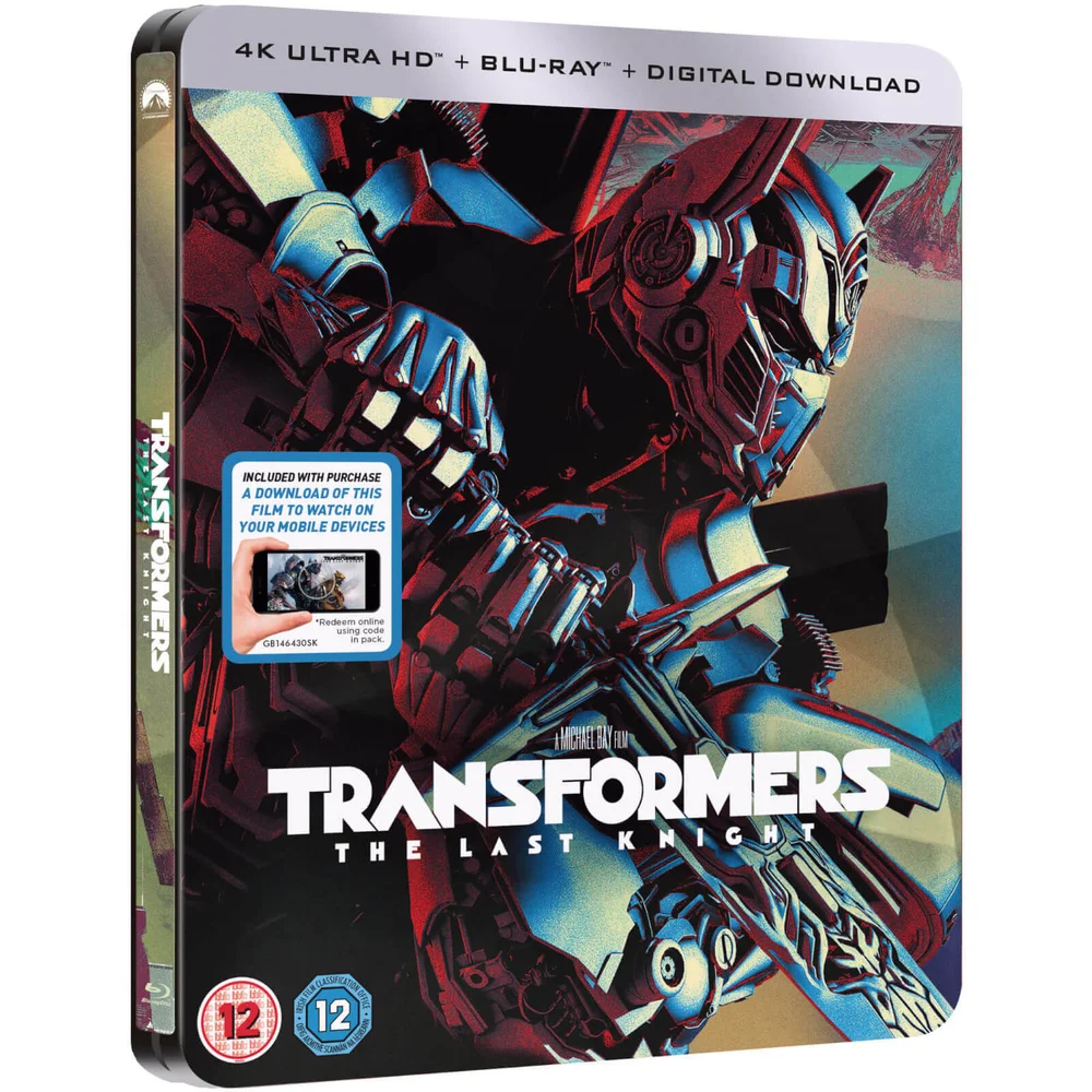 Transformers: The Last Knight - 4K Ultra HD - Zavvi Exclusive Limited Edition Steelbook Image 1