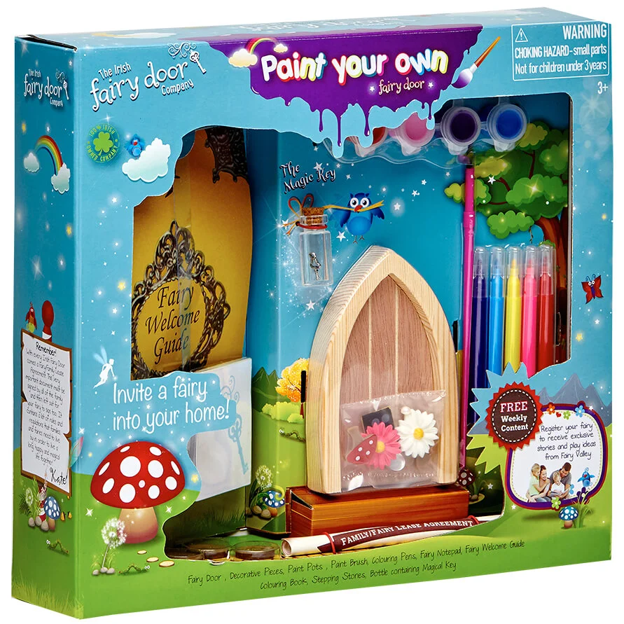 The Irish Fairy Door Company Paint Your Own Door Image 1